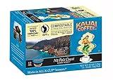 Kauai Coffee Na Pali Coast Dark Roast - Compatible with Keurig Pods K-Cup Brewers (1 Pack of 12 Single-Serve Cups)