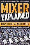 MIXER EXPLAINED: How to Use an Audio Mixer for Professional Sound Mixing and Music Production (The Quick Beginner's Guide for Music Producers & Sound Engineers)