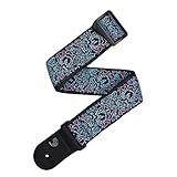 D'Addario Accessories Guitar Strap - Eco-Comfort Outrun Woven Guitar Strap - Made from Recycled Materials - Glitch