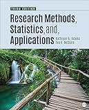 Research Methods, Statistics, and Applications