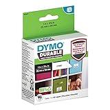 DYMO LW Durable Labels for LabelWriter Label Printers, White Poly, 1” x 2-1/8”, 1 Roll of 160