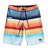 Quiksilver Men's Everyday Stripe Vee 21 Boardshort, Nasturticm, 36