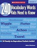 (Grade 2) - 240 Vocabulary Words Kids Need to Know: Grade 2: 24 Ready-To-Reproduce Packets Inside (Teaching Resources)