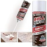 Bull Shot Carpet Spot & Stain Remover by Horsepower, AS-SEEN-ON-TV, Made In USA, Just Point & Spray, Stain-Lifting Foam-Action, Pet Stains & Odors, Coffee, Soda, Wine, Grease, New & Old Stains & More