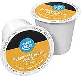 Amazon Brand - Happy Belly Light Roast Coffee Pods, Breakfast Blend, Compatible with Keurig 2.0 K-Cup Brewers, 24 Count