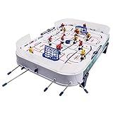 Franklin Sports Table Top Rod Hockey Game Set - Perfect Hockey Toy + Gameroom Game for Kids + Family - Mini Tabletop Rod Hockey Board + Pucks Included