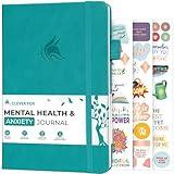 Clever Fox Mental Health & Anxiety Journal – Guided CBT Journal with Prompts for Self Help & Stress Relief – Mood & Emotion Tracker (Turquoise)