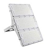 CHARON 300W LED Flood Light, 24000LM Super Bright Outdoor Security Lights with Wider Lighting Angle, 6000K Daylight White, IP66 Waterproof Outdoor Lighting for Garage, Garden, Lawn, Yard, Parking Lot