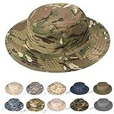 Rosoz Sun Hats for Men Women Boonie Hat UPF 50+ Bucket Hat Wide Brim UV Protection Fishing Hiking Safari Outdoor Hats