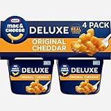 Kraft Deluxe Original Mac & Cheese Macaroni and Cheese Dinner, 4 ct Pack, 2.39 oz Cups