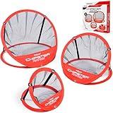 GoSports Chipster Range 3 Piece Golf Chipping Practice System Includes 3 Targets and Case