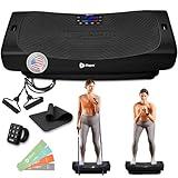 LifePro Vibration Plate Machines – Full Body Workout, Recovery & Lymphatic Drainage with 4D Motion, Silent Operation, Joint Support, & Triple Motor Technology for Circulation, Fat Burn & Toning
