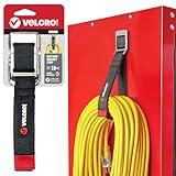 VELCRO Brand Magnetic Straps – Reusable Cord, Hose & Tool Organizer for Metal Surfaces, Stocking Stuffers for Men - EASY HANG Garage, Workshop, RV Storage - Medium 16in x 1in