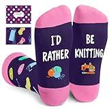 Zmart Knitting Gifts for Women - Knitting Gifts for Knitters, Crochet Gifts for Crocheters Crochet Lovers Mom, Knitting Socks Crochet Socks