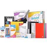 Back to School Supplies High School and College, Premium Quality Kids School Supplies Kit, High School Supplies for Girls and Boys, 79 Pieces - by Enday