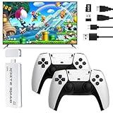 Wireless Retro Handheld Game Console, Retro Game Console, Built-in 20,000+ Plug-and-Play Retro Video Games, Equipped with 9 classic simulators, 4K HD HDMI Output and Dual 2.4G Wireless Controller