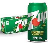 7UP Lemon Lime Soda, 12 fl oz cans, 12 pack