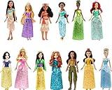 Mattel Disney Princess Toys, Fashion Doll Gift Set with 13 Dolls in Sparkling Clothing & Accessories, Inspired by the Movies (Amazon Exclusive)