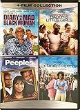 Tyler Perry 4 Film Collection DVD - Diary of a Mad Blackwoman (Madea) / Daddy's Little Girls / Peeples / The Family That Preys - New Movies Set