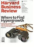 HARVARD BUSINESS REVIEW MAGAZINE, WHERE TO FIND HYPERGROWTH DECEMBER, 2016