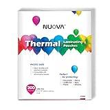 Nuova Premium Thermal Laminating Pouches, 9" x 11.5"/Letter Size/3 mil, 200 Pack (LP200H)