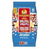 Sun-Maid Vanilla Yogurt Coated Raisins - (10 Pack) 0.5 oz Mini Snack-Size Box - Yogurt Covered Dried Fruit Snack for Lunches and Snacks