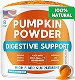 GOODGROWLIES Pumpkin Powder for Dogs - 8oz Powdered Supplement High Fiber for Dogs Stool Softener - Treat Diarrhea, Constipation, Upset Stomach, Food Sensitivity - Improve Digestion - PET_Supplies
