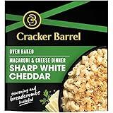 Cracker Barrel Oven Baked Sharp White Cheddar Macaroni and Cheese Dinner (12.3 oz Pouch)
