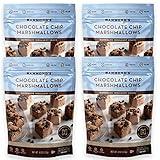 Hammond's Candies | Gourmet Chocolate Chip Marshmallows | 4 Bags, Great for Snacking | Hot Chocolate, S’mores and Homemade Brownies | Small Batches | Handcrafted in the USA