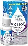 TheraTears Extra Dry Eye Therapy Lubricating Eye Drops for Dry Eyes, 0.5 fl oz Bottle, 2 Count(Pack of 1)