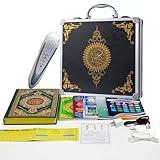 Quran Pen Reader Upgraded 16G, Digital Talking Reader Pen with Quran Book Read Pen with Arabic English Translation and Reciters Multilingual Pray Islamic Muslims Ramadan Gift for Kids Adults