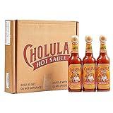 Cholula Original Hot Sauce 12 fl oz Multipack, Great Hot Sauce Lover Gift Set, 3 count