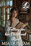 Falling for Her Childhood Rival: A Historical Western Romance Novel (Echoes of the Western Heart)