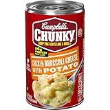 Campbell's Chunky Soup, Chicken Broccoli Cheese Soup, 18.8 Oz Can