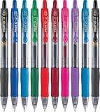 PILOT G2 Premium Retractable Gel-Ink Rolling Ball Pens, Bold Point (1.0mm), Assorted, 10-Pack, (11887)