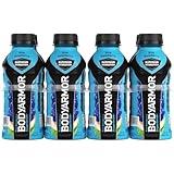 BODYARMOR Sports Drink Sports Beverage, Blue Raspberry, Natural Flavors With Vitamins, Potassium-Packed Electrolytes, No Preservatives, Perfect For Athletes, 12 ounce (Pack of 8)