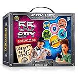 Kids Spy Kit, Explore 15 Secret Missions & Create 14 Detective Gadgets - Birthday for 7, 8,9,10 Year-Old Boy