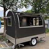 Mobile Food Truck Trailer with Full Kitchen | Concession Trailer, Food Truck Equipment, Food Vending Cart for Sale, Commercial Mobile Kitchen, BBQ, Coffee, & More