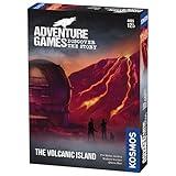 Adventure Games: The Volcanic Island | A Kosmos Game from Thames & Kosmos | Collaborative, Replayable Storytelling Game Experience for 1 to 4 Players | Ages 12+