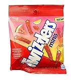 Twizzlers (1) Bag Twists Minis Filled - Strawberry Watermelon & Strawberry Lemonade Flavored Candy - Low Fat Snack 3.75 oz