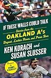 If These Walls Could Talk: Oakland A's: Stories from the Oakland A's Dugout, Locker Room, and Press Box