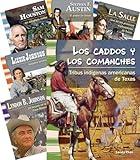 Teacher Created Materials - Classroom Library Collections: Leaders in Texas History (Spanish) - 8 Book Set - Grades 4-5 - Guided Reading Level Q - U