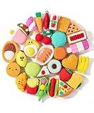 Mr. Pen- Food Erasers, 30Pcs, Take Apart Erasers, Fun Erasers for Kids, Food Erasers for Kids, Mini Erasers for Kids, Puzzle Erasers for Kids, Pencil Erasers for Kids, Easter Egg Fillers