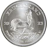 2023 South African Krugerrand BU Uncirculated 1 oz .999 Silver R1 Coin