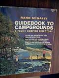 rand mcnally guidebook to campgrounds, a family camping directory, 1964, paperback