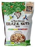 Floresta em Pé The True Organic Premium Brazil Nuts (15oz) Raw & Unsalted | KOSHER| Non-Gmo | Certified Organic | Fresh | Vegan | Gluten Free | Keto & Paleo Friendly | Sustainably Harvested