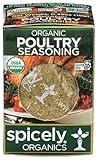 Spicely Organic Seasoning Poultry 0.35 Ounce ecoBox Certified Gluten-Free