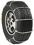 SCC SC1040 Radial Chain Cable Traction Tire Chain - Set of 2, Silver