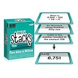 EAI Education Math Stacks Place Value to Millions Game: Grades 3-5