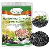 Legigo 2 QT Horticultural Charcoal- Activated Charcoal for Plants, Biochar Soil Amendment for Indoor Plants, Terrariums, Orchids Potting Mix and Gardening